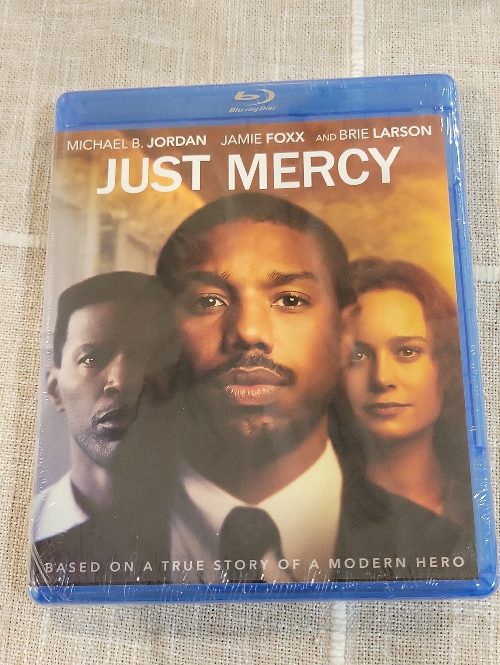 Warner Bros. Just Mercy Blu-ray — Blue Cover